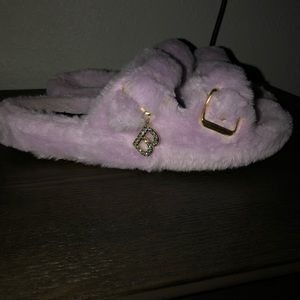 Lilac Bebe slippers